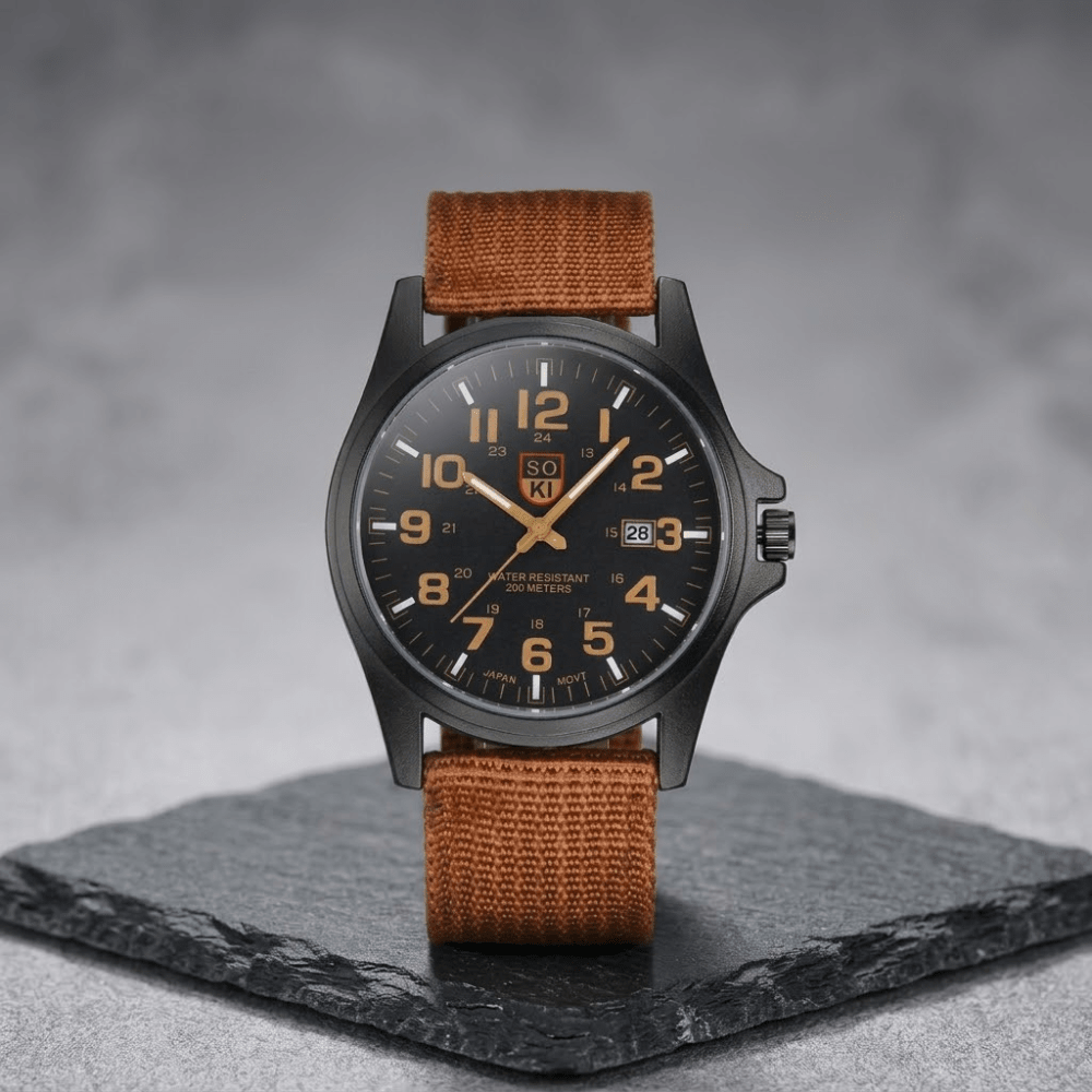 Montre de randonnée résistante et étanche pour homme | Montevall