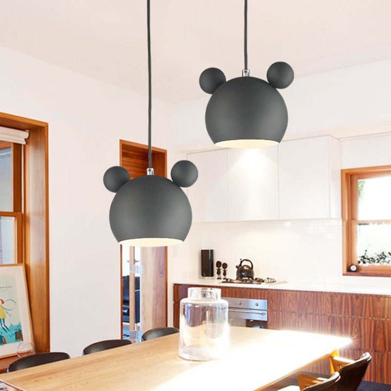 Lumière Suspendue en Forme de Souris | Ajoutez une Touche de Couleur Amusante