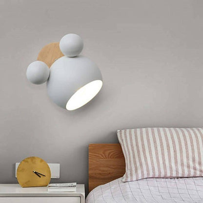 Lampe Murale Souris LED | Décoration Colorée pour Chambre d'Enfant