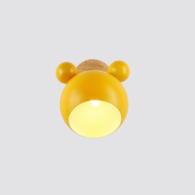 Lampe Murale Souris LED | Décoration Colorée pour Chambre d'Enfant