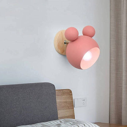 Lampe Murale Souris LED | Décoration Colorée pour Chambre d'Enfant