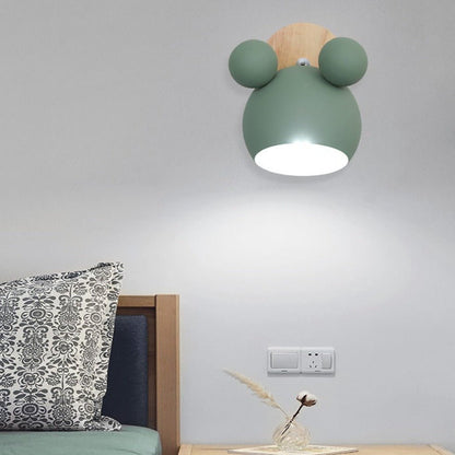 Lampe Murale Souris LED | Décoration Colorée pour Chambre d'Enfant