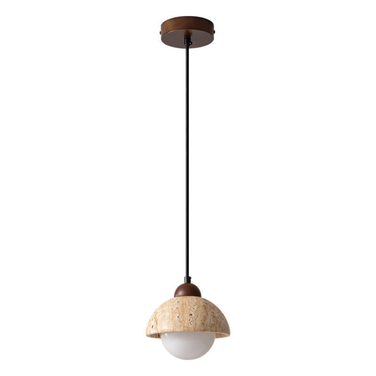 Suspension en Marbre Naturel | Éclairage Élégant et Durable