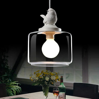 Suspension Luminaire Inspirée des Oiseaux | Ambiance Naturelle et Élégante