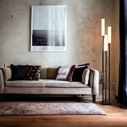 Lampe sur Pied Dimmable avec Étagère | Éclairage Pratique et Design Élégant