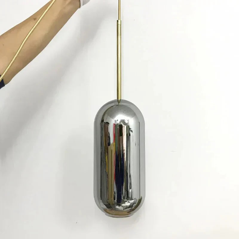 Luminaire Suspendu en Fer et Verre | Élégance Contemporaine pour Votre Espace