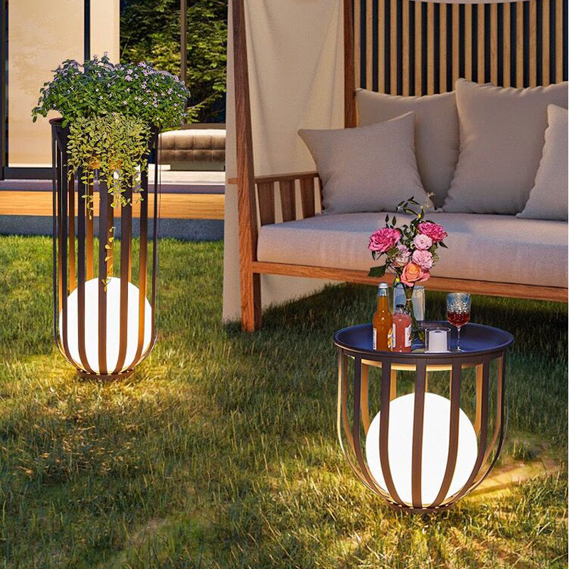Lampe Solaire de Jardin Durable | Éclairage LED Écologique et Résistant
