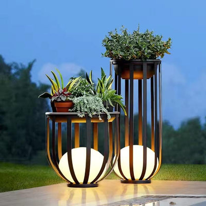Lampe Solaire de Jardin Étanche | Éclairage LED Énergétiquement Efficace