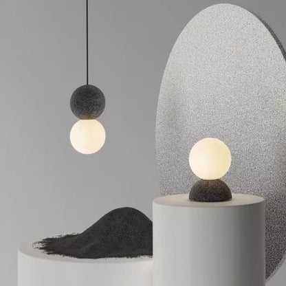 Lampe Suspendue Géométrique en Verre | Éclairage Chaleureux et Élégant