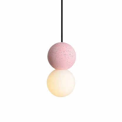 Lampe Suspendue Géométrique en Verre | Éclairage Chaleureux et Élégant