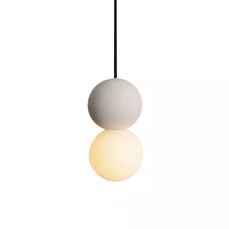 Lampe Suspendue Géométrique en Verre | Éclairage Chaleureux et Élégant