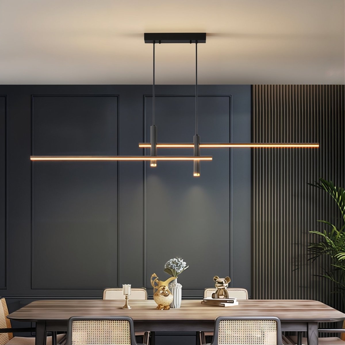 Luminaire Suspendu à LED | Design Moderne et Hauteur Réglable