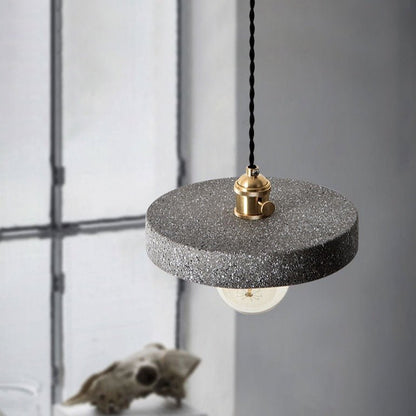 Lampe Suspendue en Béton Design | Élégance Industrielle et Cordon Réglable