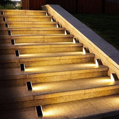 Lumières Solaire pour Escaliers | Éclairage LED Économe et Résistant aux Intempéries