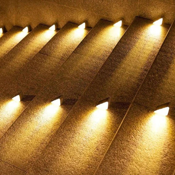 Lumières Solaire pour Escaliers | Éclairage LED Économe et Résistant aux Intempéries