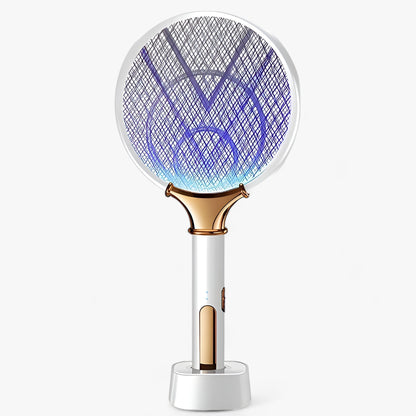 Tueur de Moustiques Électrique Portable | Sûr et Écologique pour Intérieur et Extérieur