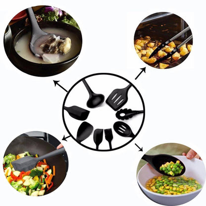 Lot de 10 ustensiles en silicone Cooking Access