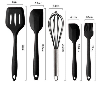 Lot de 10 ustensiles en silicone Cooking Access