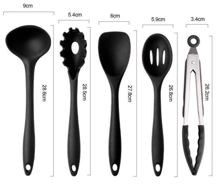 Lot de 10 ustensiles en silicone Cooking Access