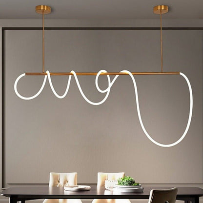 Luminaire Suspendu LED Moderne | Design Élégant et Atmosphère Apaisante