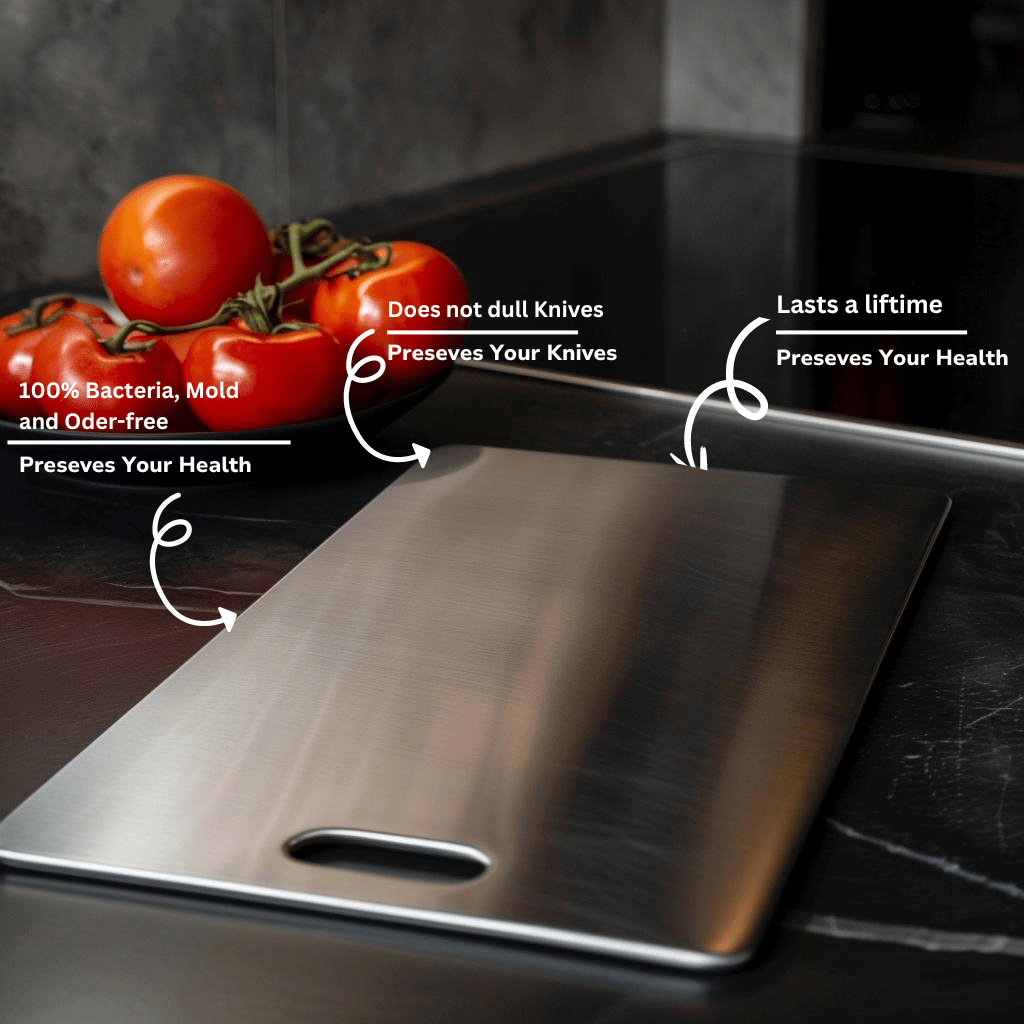 Planche à découper Sanislice - Antibactérienne, non poreuse et adaptée aux couteaux