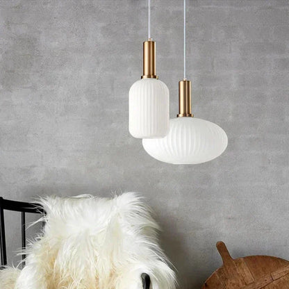 Suspension en Verre Élégante | Design Polyvalent et Matériaux de Qualité