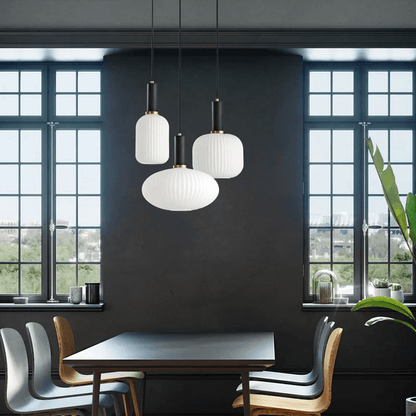 Suspension en Verre Élégante | Design Polyvalent et Matériaux de Qualité