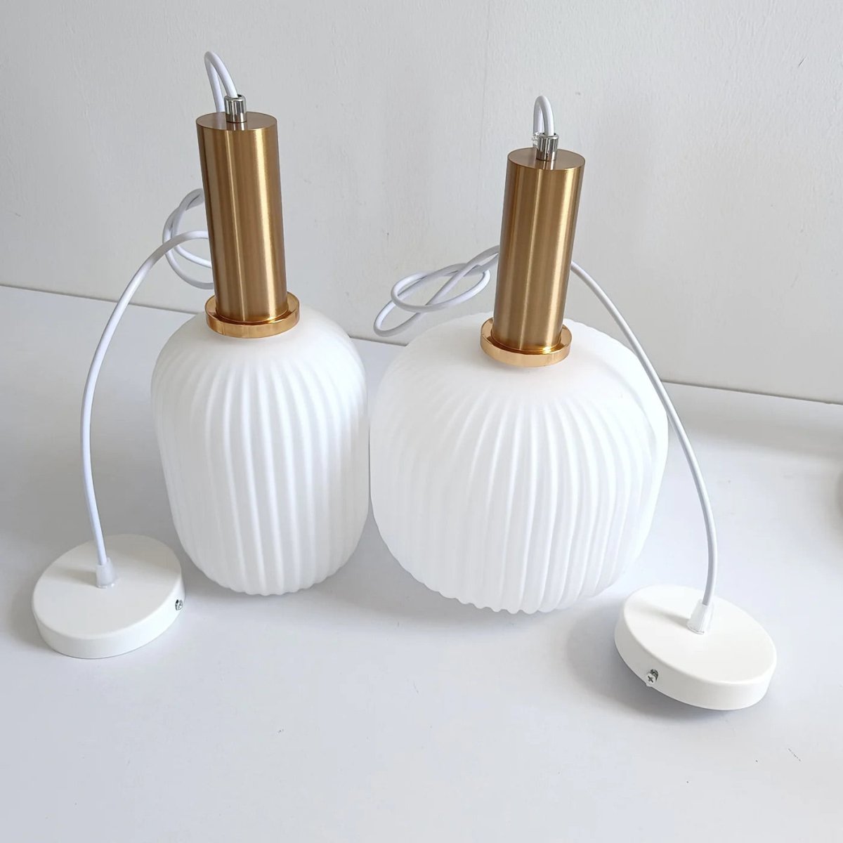Suspension en Verre Élégante | Design Polyvalent et Matériaux de Qualité