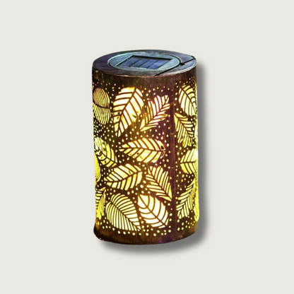 Lampe Solaire en Feuille | Éclairage Écologique et Ambiance Chaleureuse