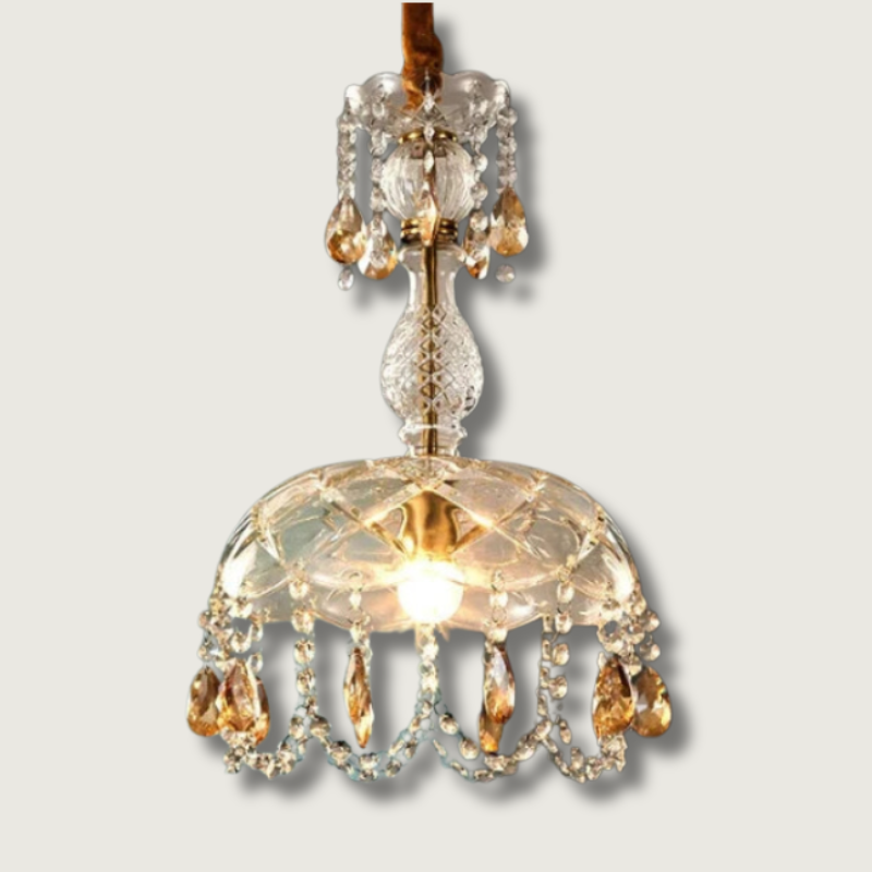 Lustre en Cristal de Luxe | Artisanat Unique et Design Élégant