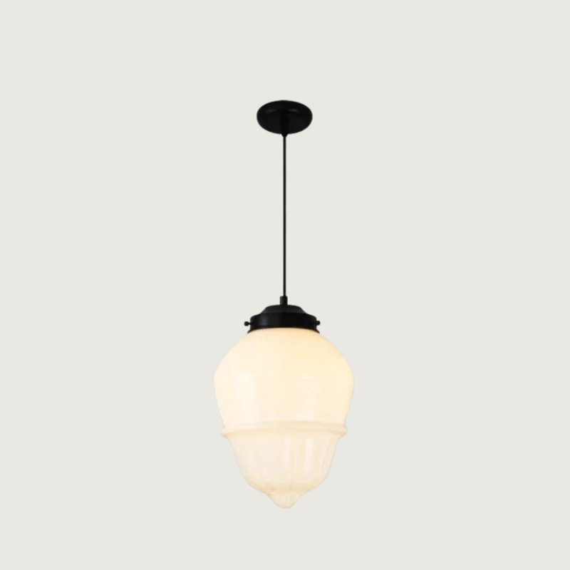 Lampe Pendante Géométrique Vintage | Éclairage Chaud et Design Élégant