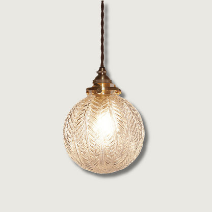 Lampe Suspendue Vintage Sphérique | Élégance Classique pour Votre Intérieur