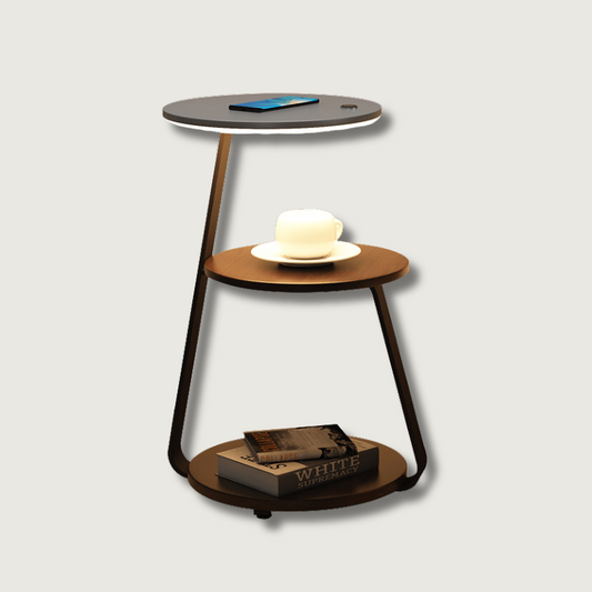 Table d'appoint Design Élégant | Rangement Pratique et Style Moderne