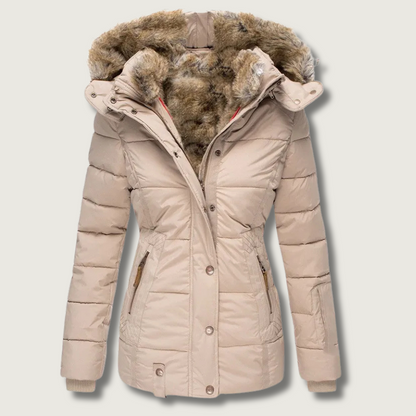 Manteau d'Hiver en Fausse Fourrure | Chic et Chaud pour Jours Froids