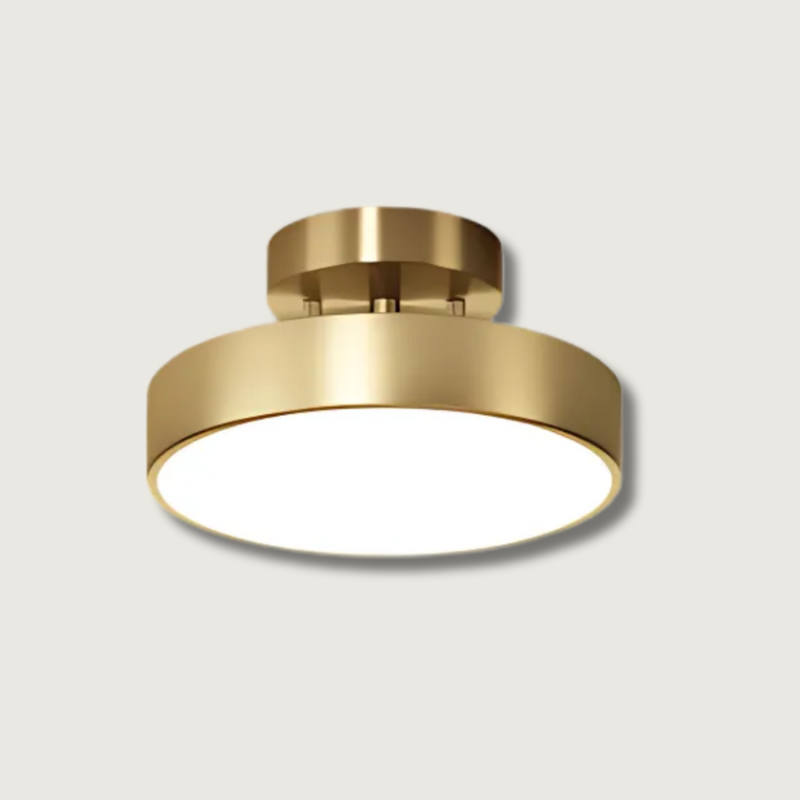 Suspension Industrielle Contemporaine | Lumière Chaleureuse et Accueillante