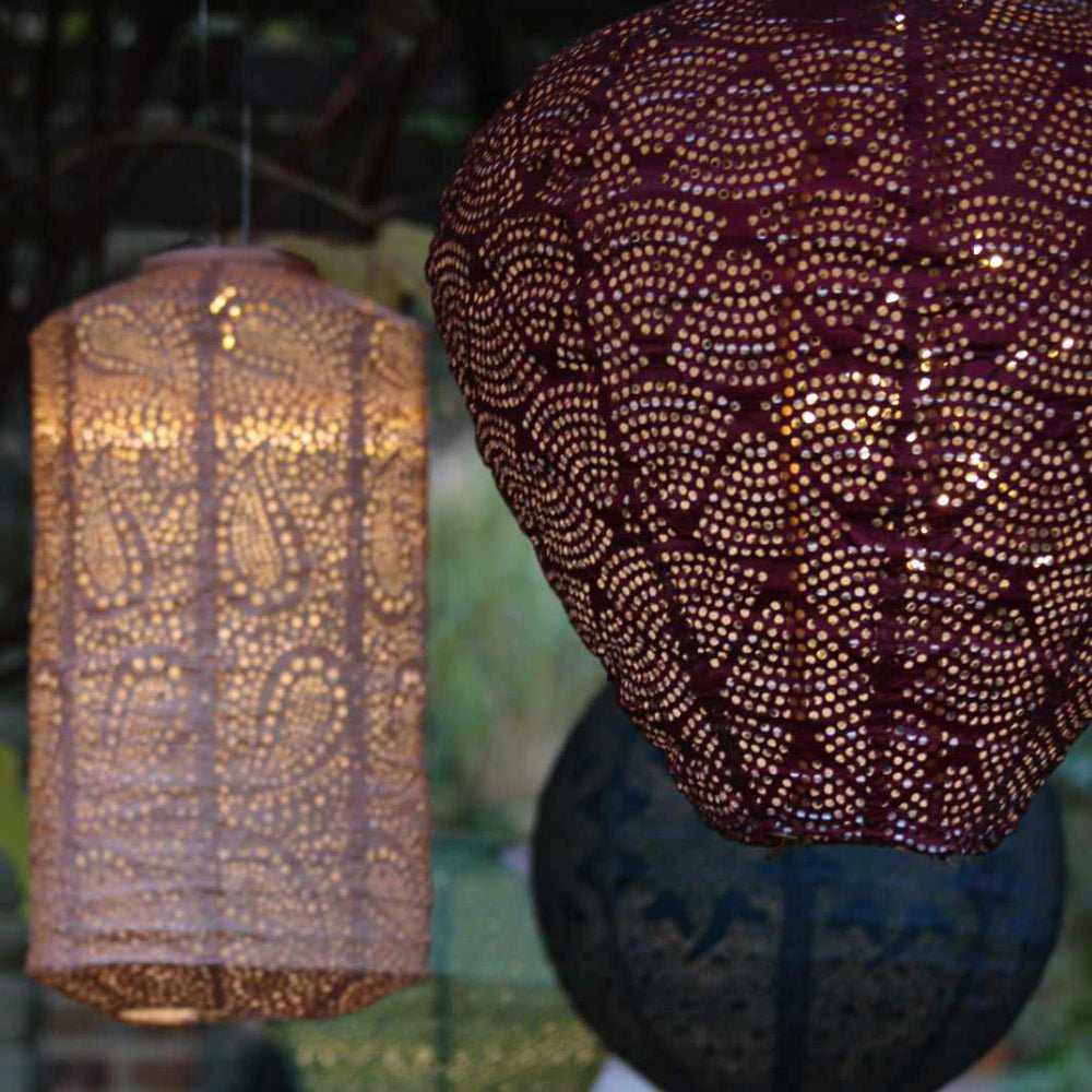 Lanterne Solaire Décorative pour Jardin | Ambiance Chaleureuse et Écologique