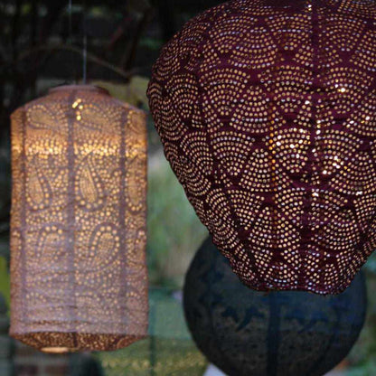 Lanterne Solaire Décorative pour Jardin | Ambiance Chaleureuse et Écologique