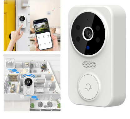 Sonnette Intelligente WiFi - Caméra HD - Détection Mouvement
