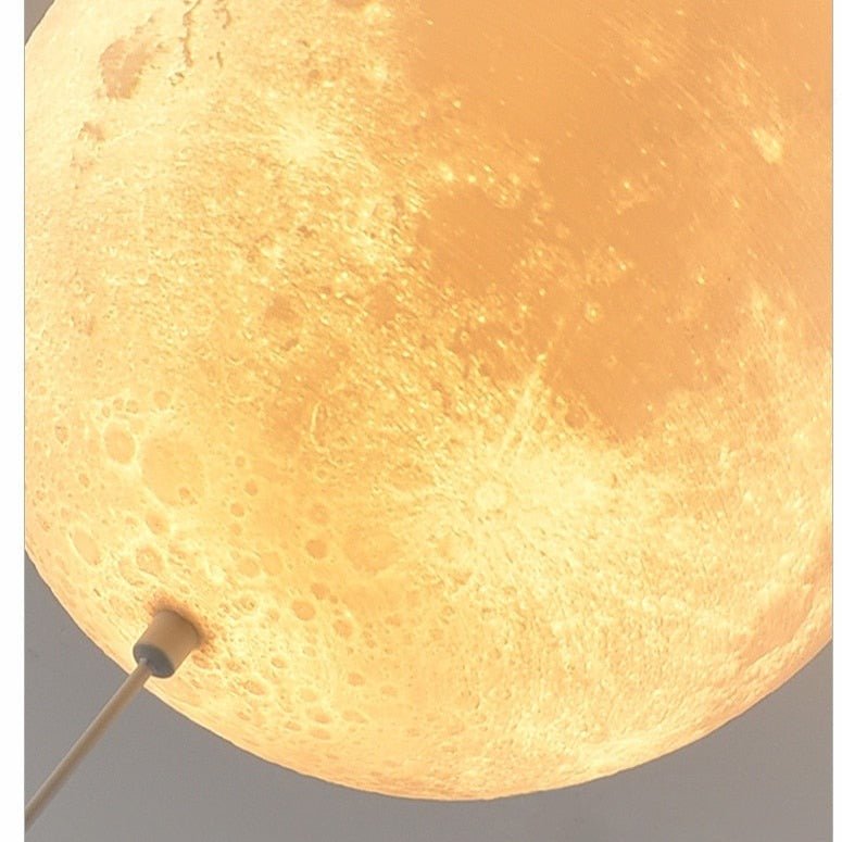 Lampe Spaceman en Forme de Lune | Ambiance Intergalactique pour Enfants
