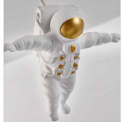 Lampe Spaceman en Forme de Lune | Ambiance Intergalactique pour Enfants