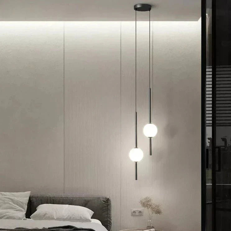 Lampe Suspendue en Bois Naturel | Design Élégant et Longueur Ajustable