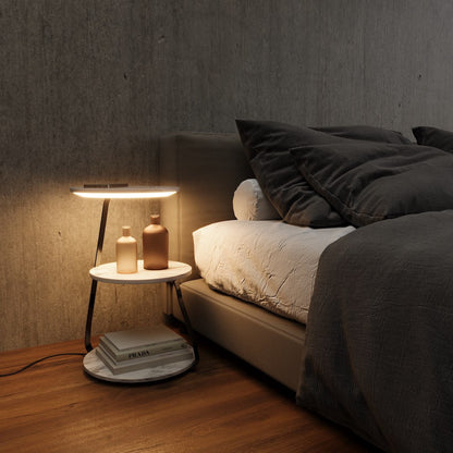 Table d'appoint Design Élégant | Rangement Pratique et Style Moderne
