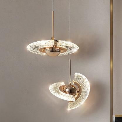 Suspension LED Moderne en Acrylique | Éclairage Élégant et Ambiance Chaleureuse