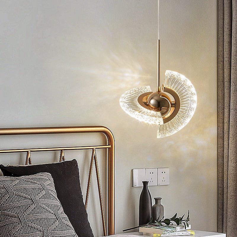 Suspension LED Moderne en Acrylique | Éclairage Élégant et Ambiance Chaleureuse