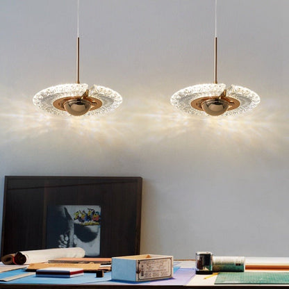 Suspension LED Moderne en Acrylique | Éclairage Élégant et Ambiance Chaleureuse