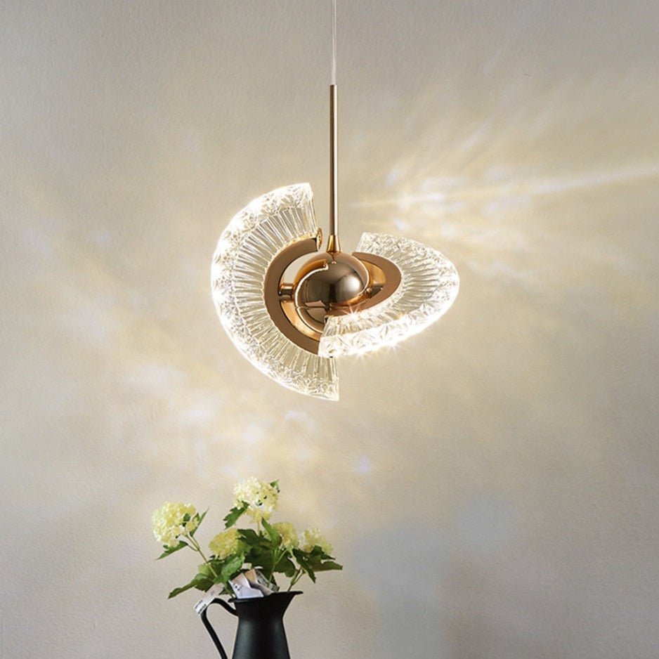 Suspension LED Moderne en Acrylique | Éclairage Élégant et Ambiance Chaleureuse