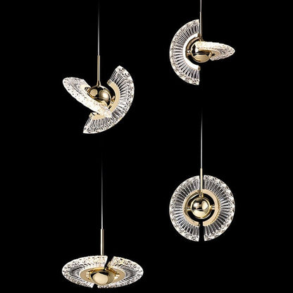 Suspension LED Moderne en Acrylique | Éclairage Élégant et Ambiance Chaleureuse