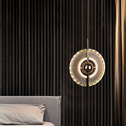 Suspension LED Moderne en Acrylique | Éclairage Élégant et Ambiance Chaleureuse