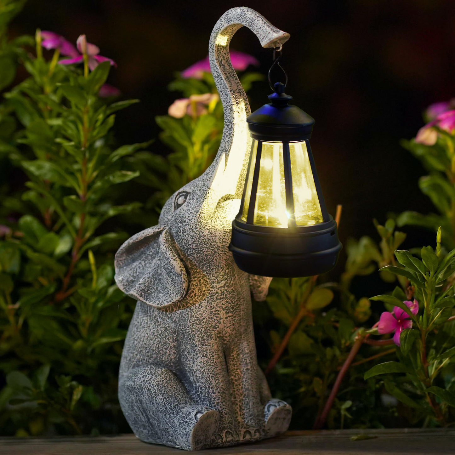 Lampe Solaire Élégante pour Jardin | Atmosphère Chaleureuse et Accueillante