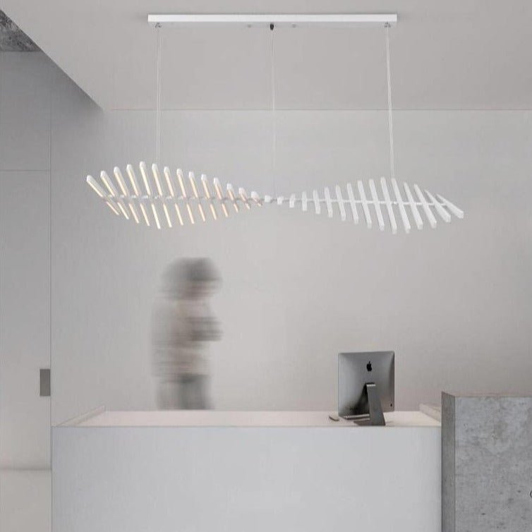 Lustre LED Moderne et Élégant | Ambiance Éblouissante avec Télécommande